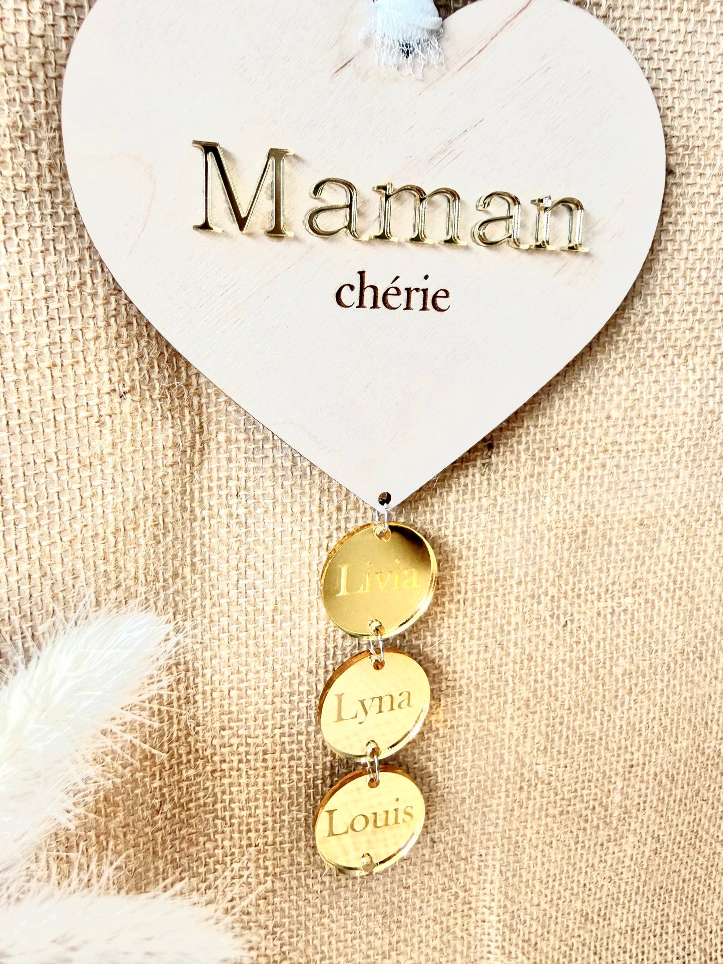 Décoration à suspendre Maman