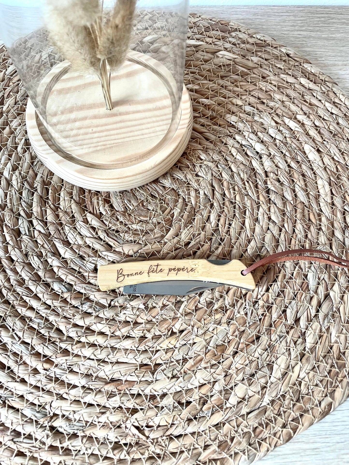 Couteau de poche Bonne fête Pépère