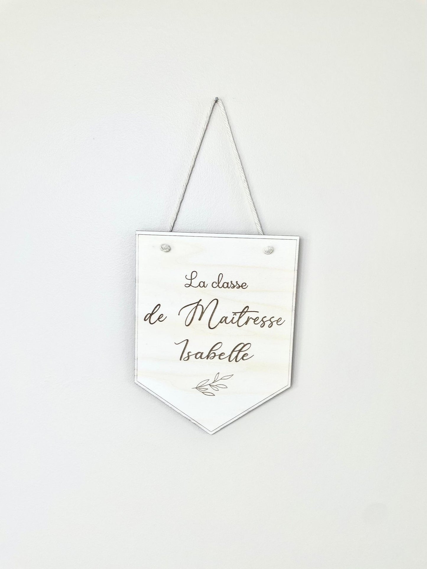 Pancarte fanion Maîtresse