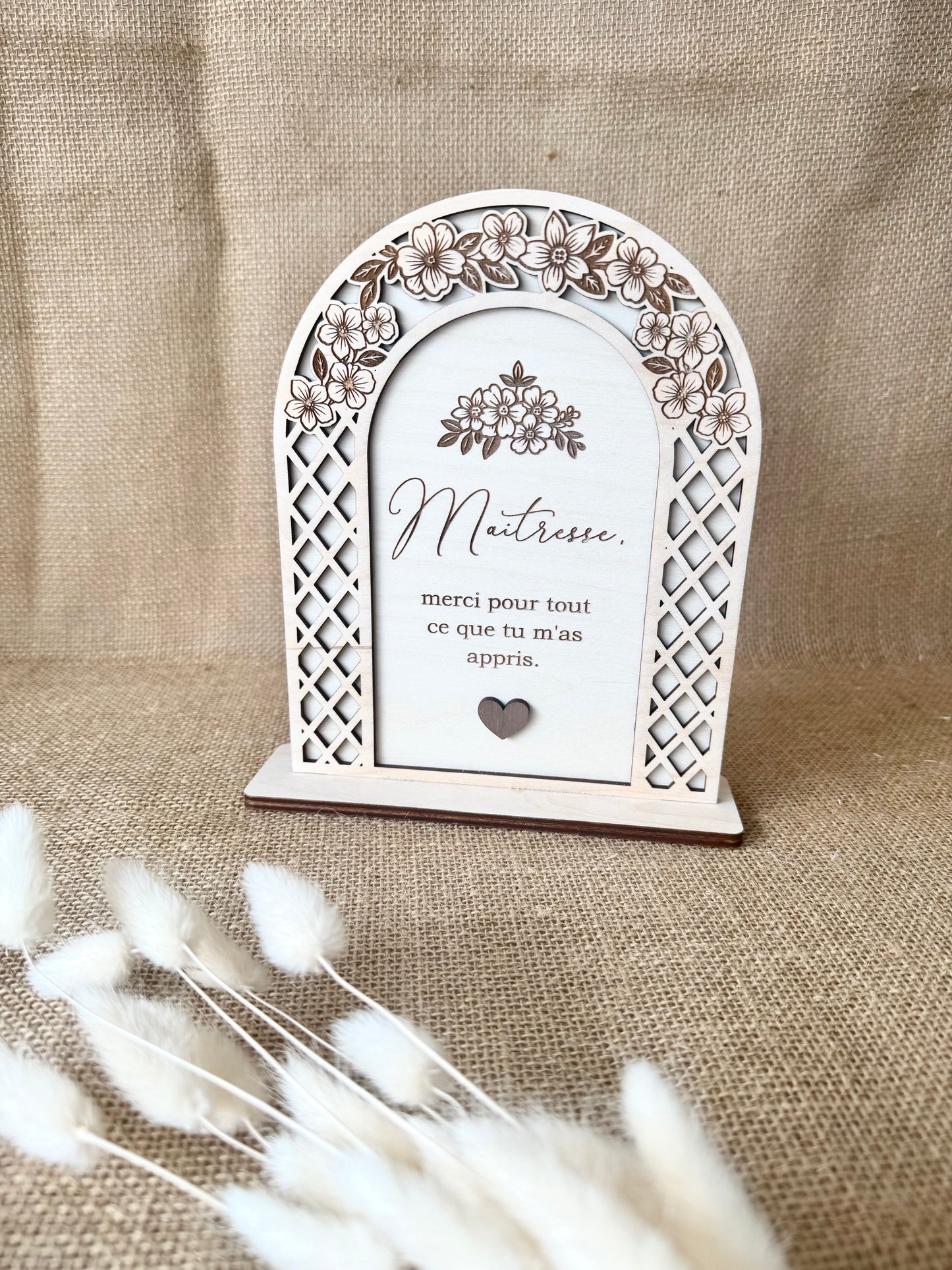Panneau décoration Maîtresse