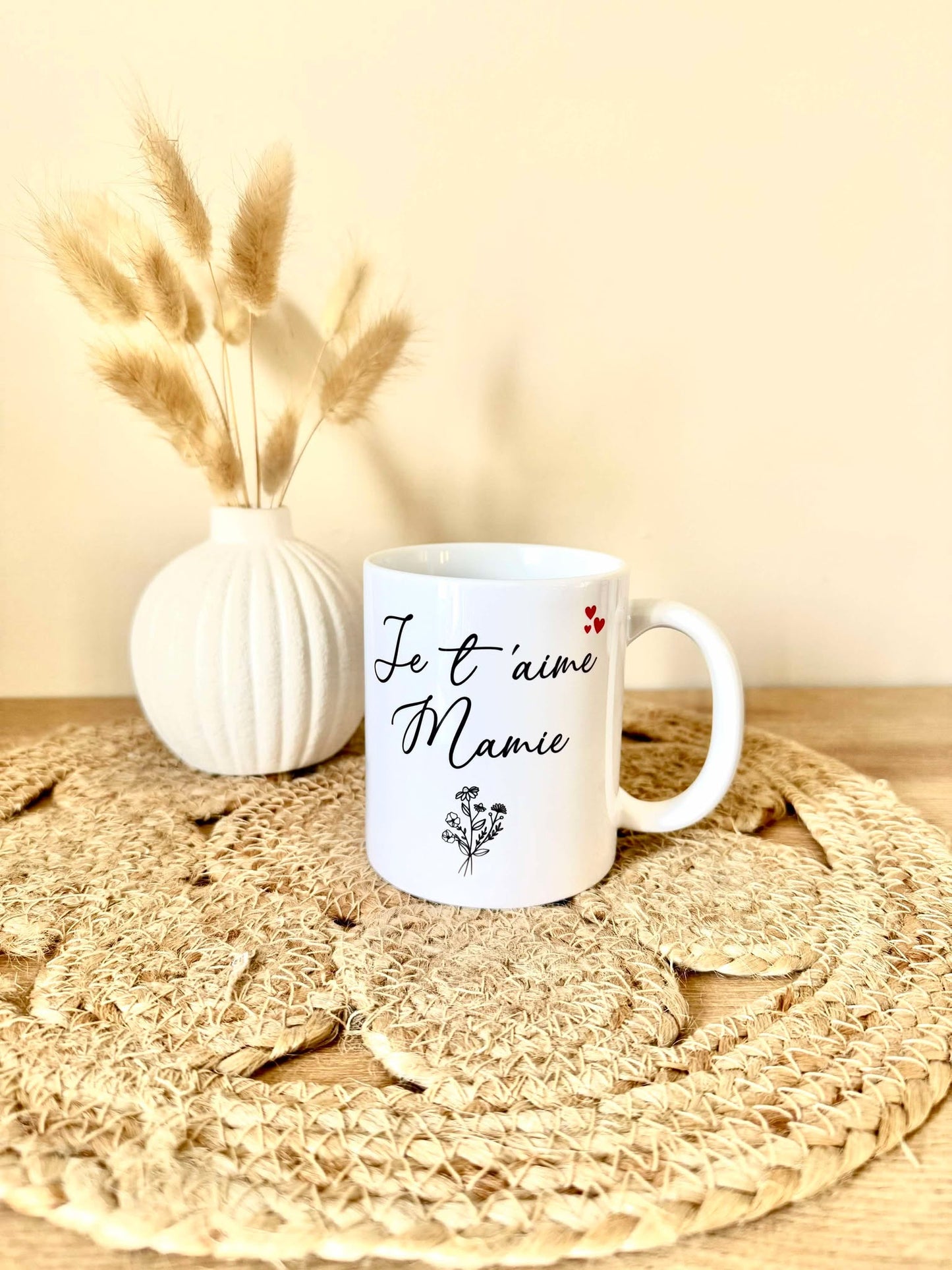 Mug Je t'aime Mamie