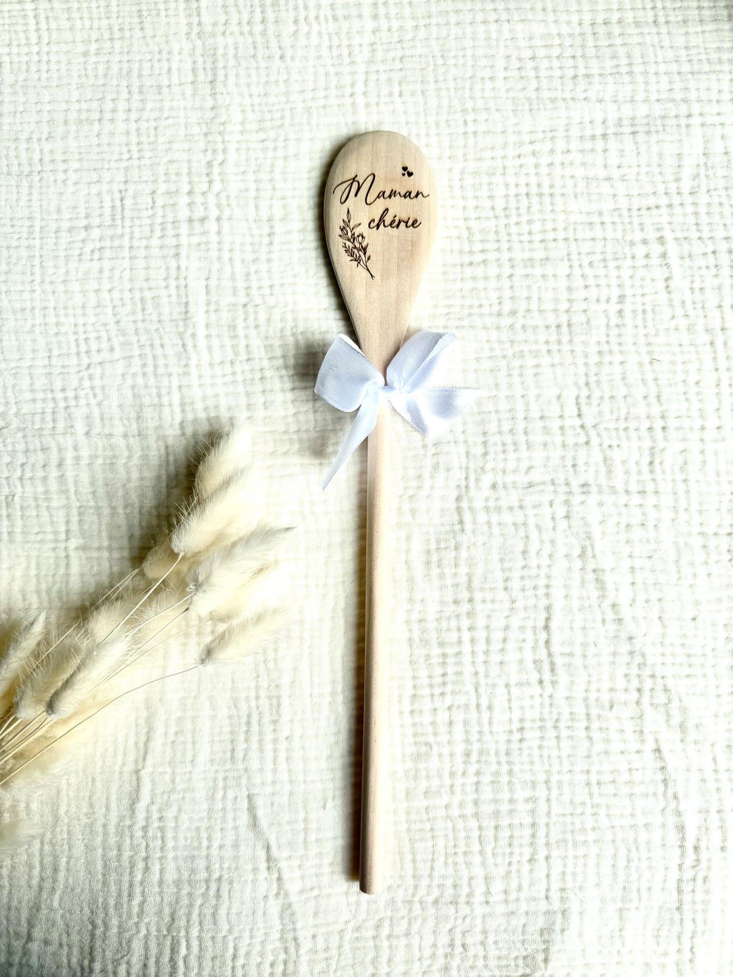 Cuillère en bois Maman Chérie