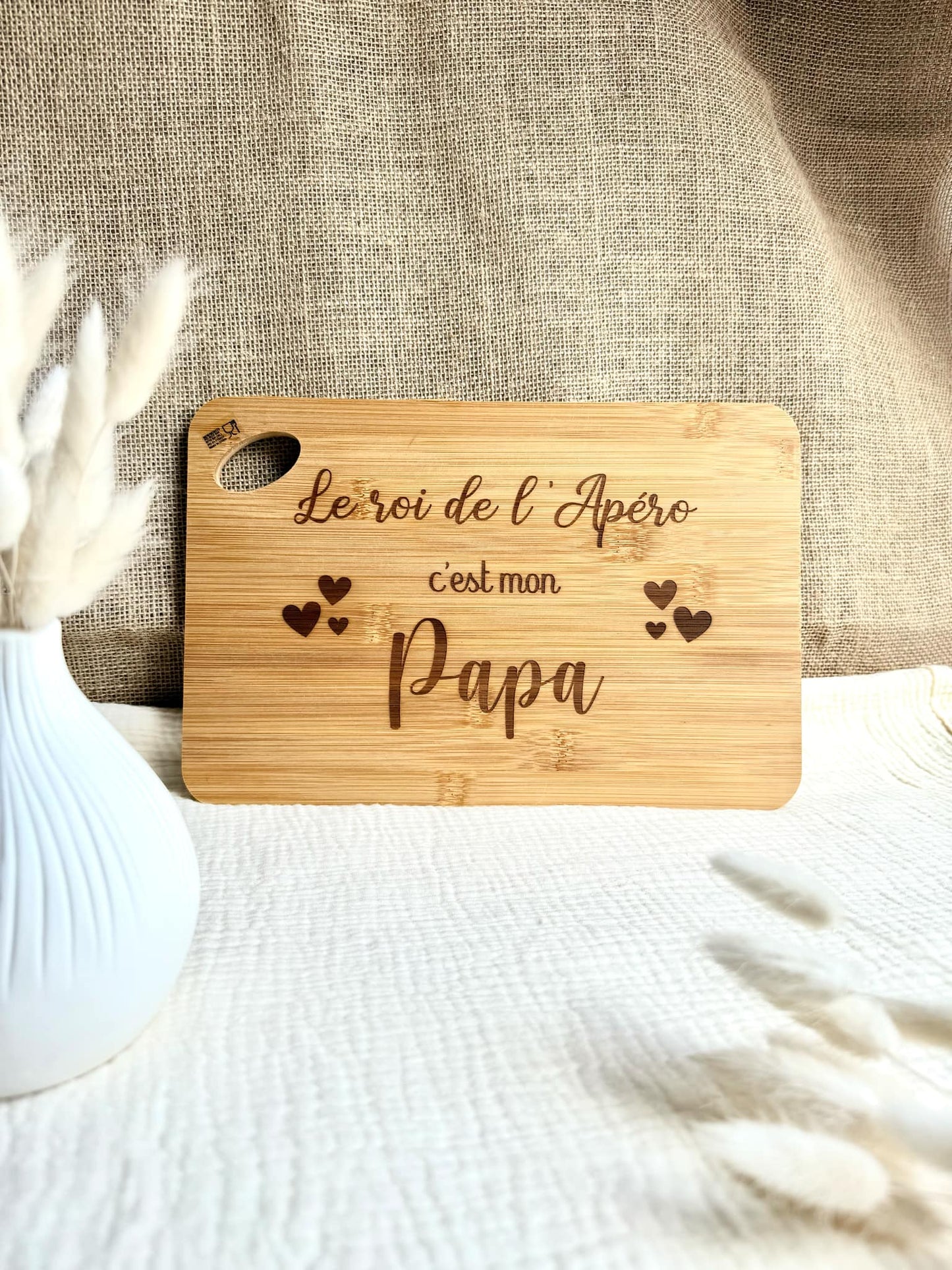 Planche à découper Papa