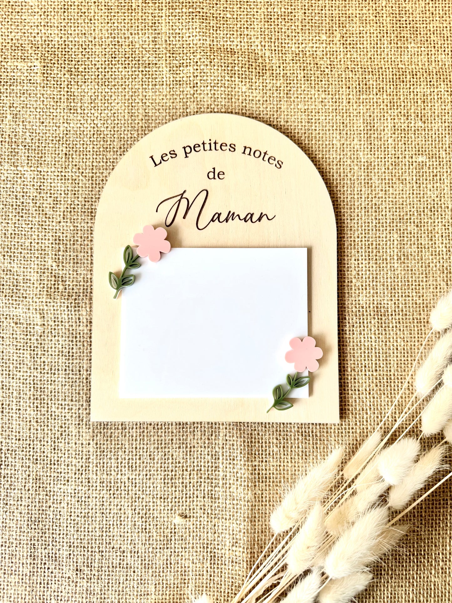 Bloc note plexi Maman