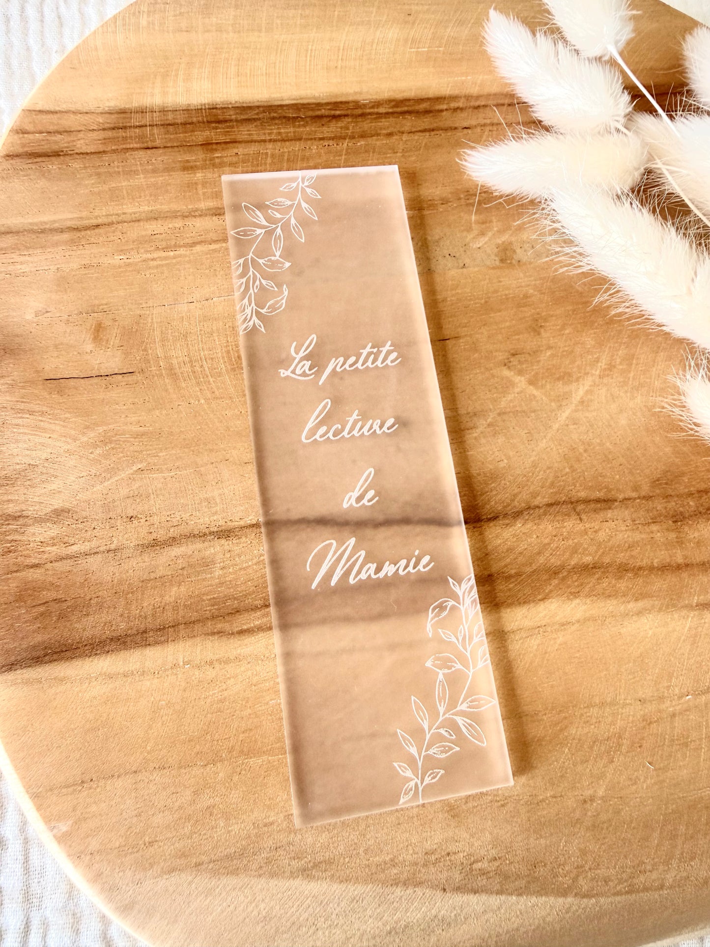 Marque page givré Mamie