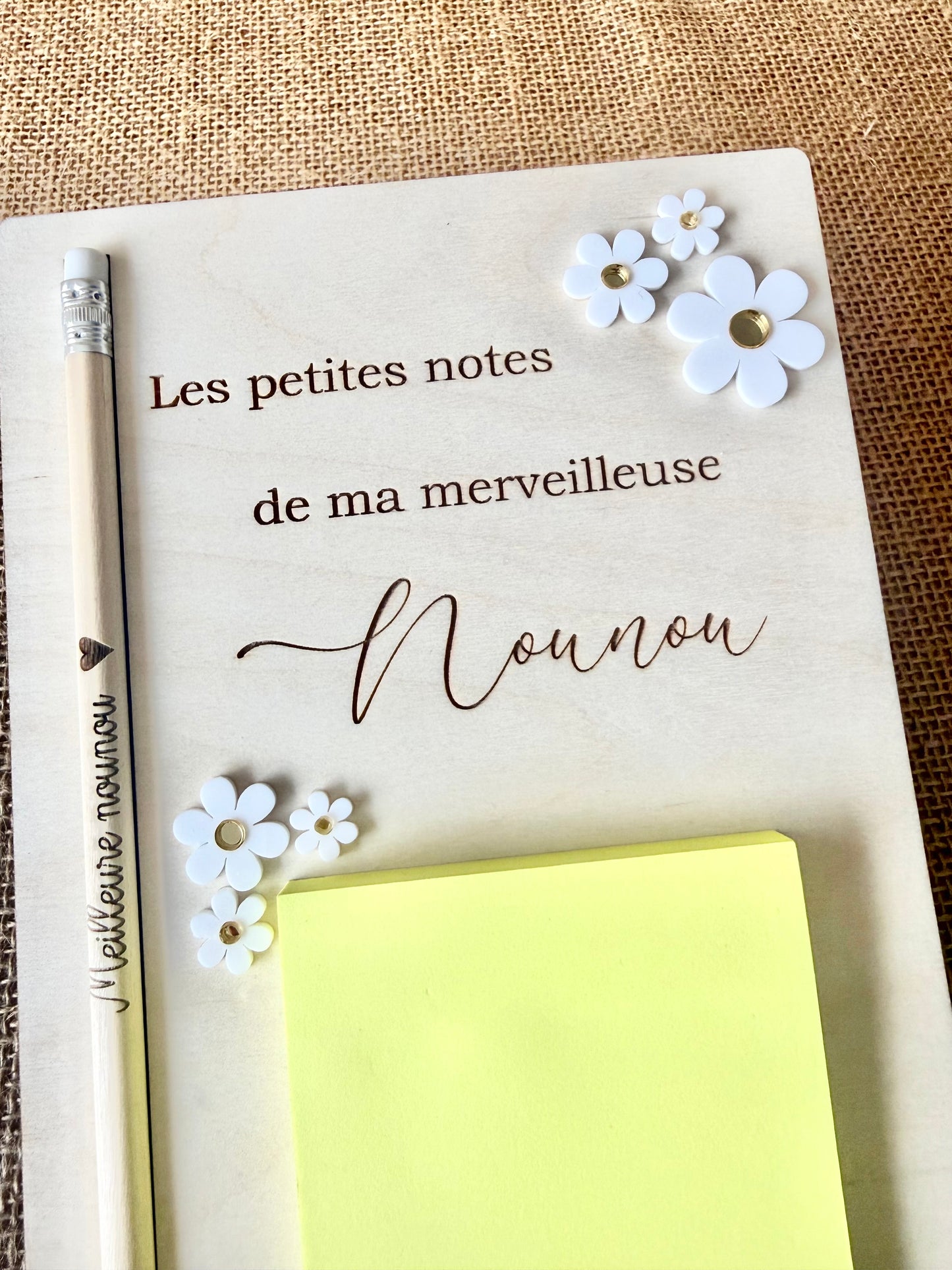 Support à post-it Nounou