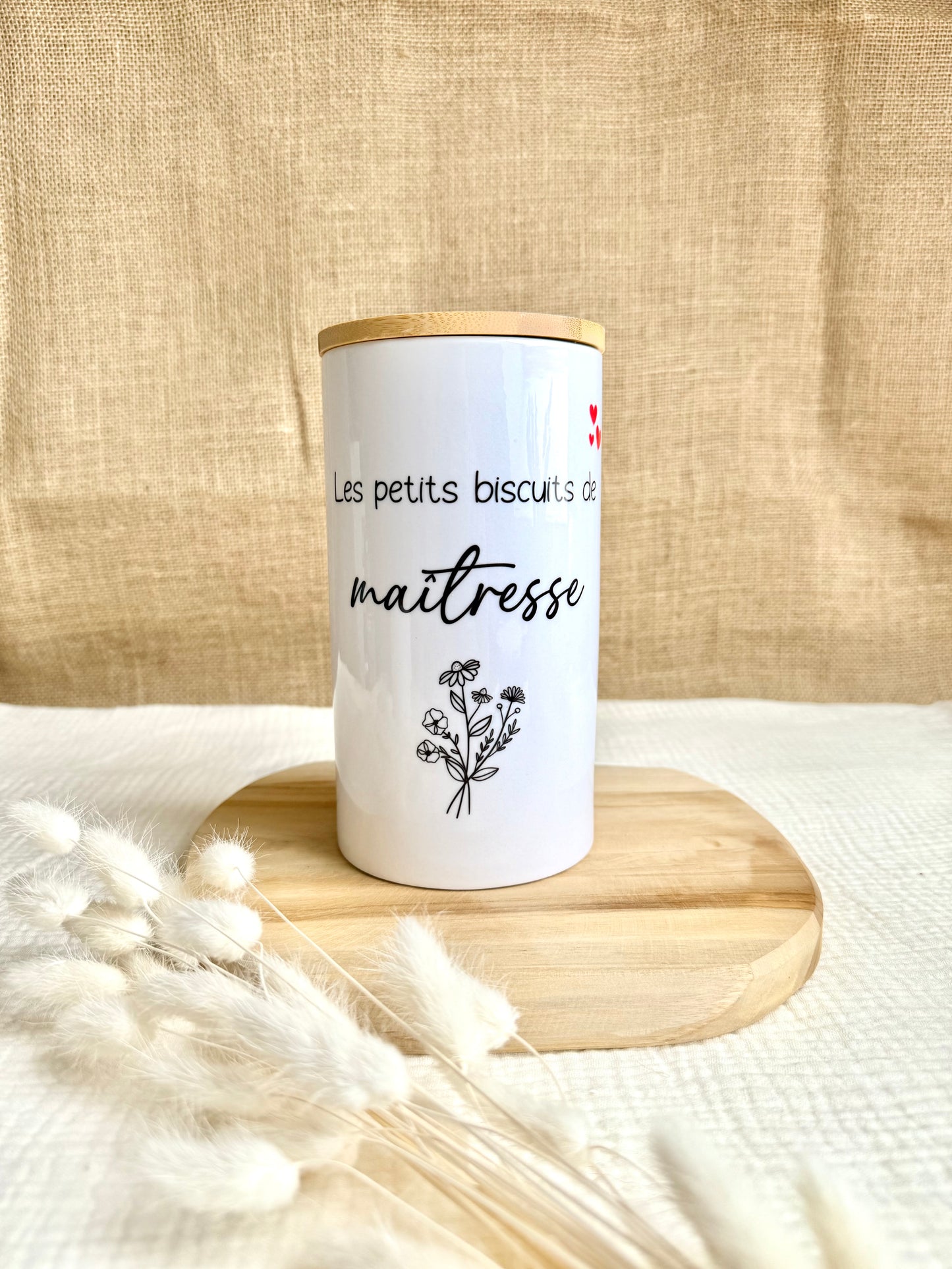 Pot à biscuit maîtresse