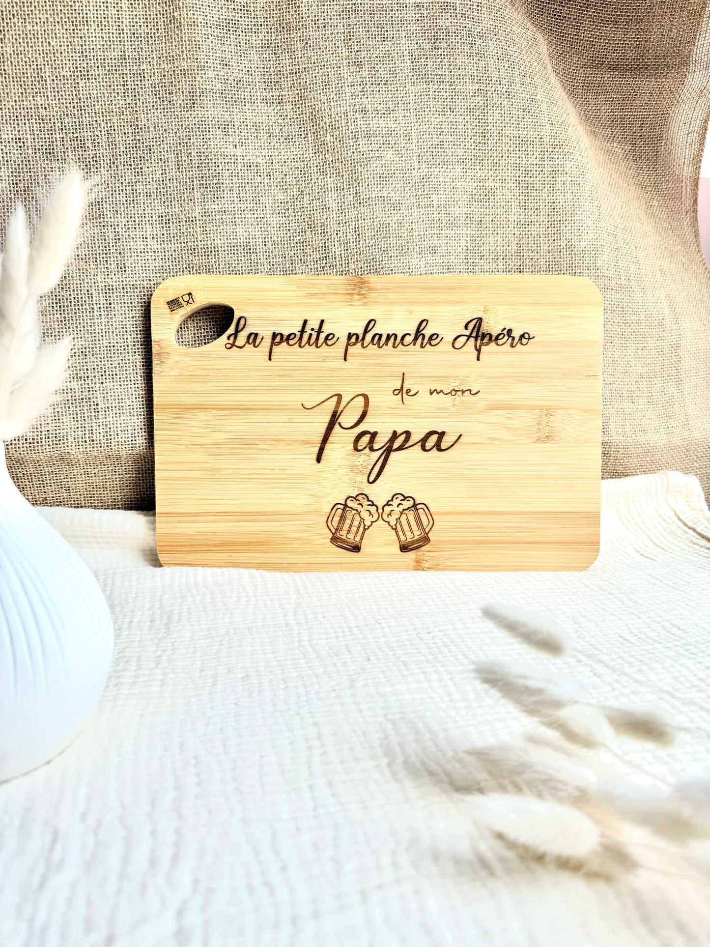 Planche à découper Papa