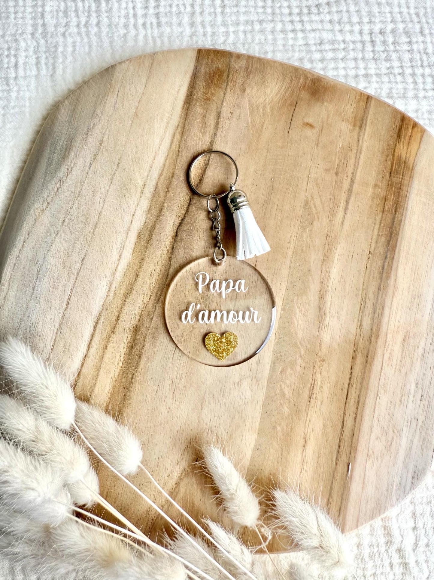 Porte clé Papa d'amour