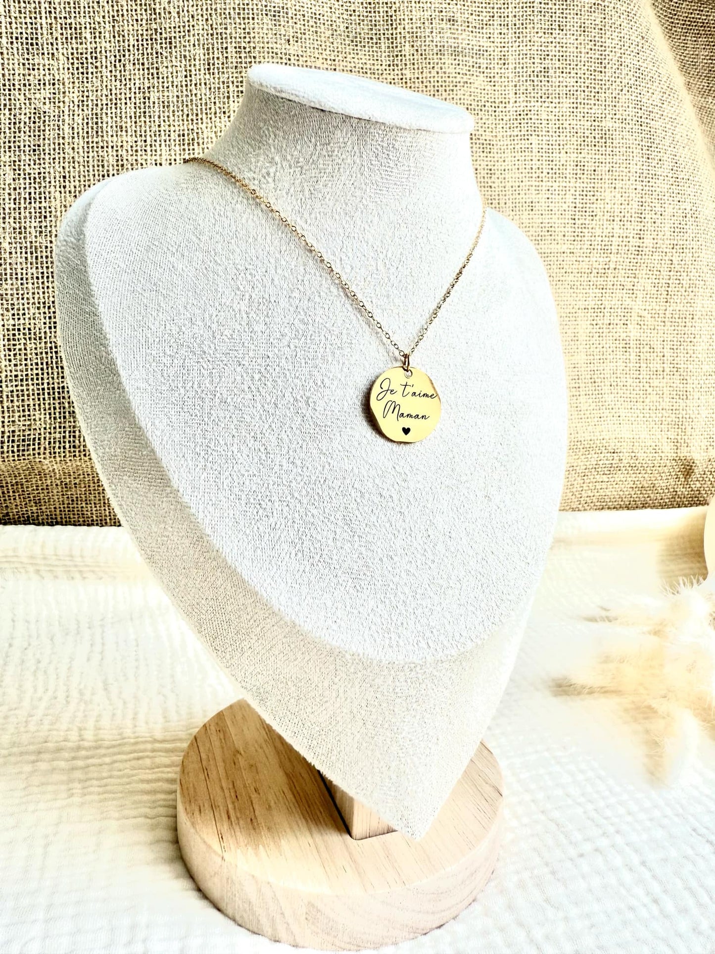 Collier "Je t'aime Maman"