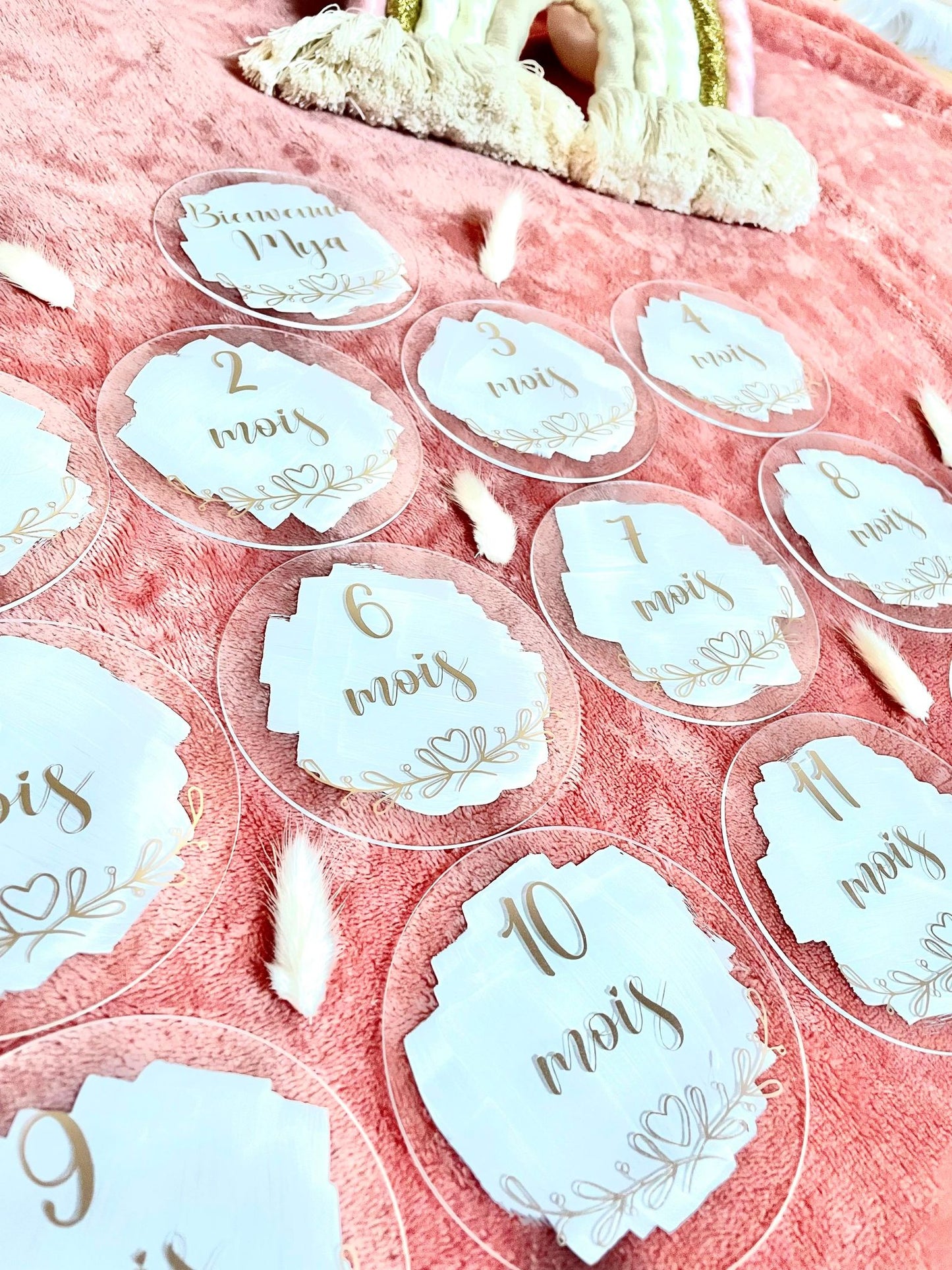 Cartes étapes bébé