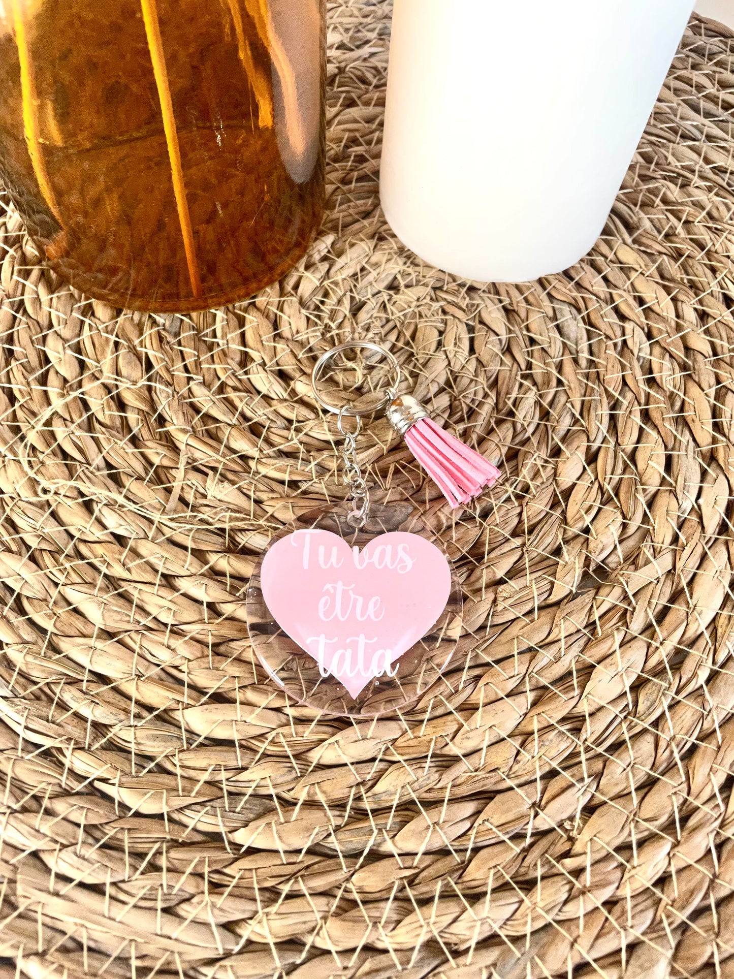 Porte clé annonce grossesse