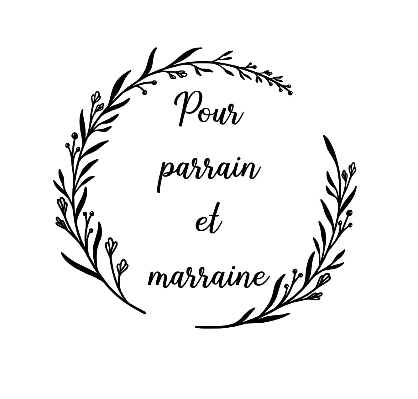 Chaussettes Personnalisables Pour Bébé - Annonce Surprise Parrain Et Marraine (Noir, Petit Cœur)