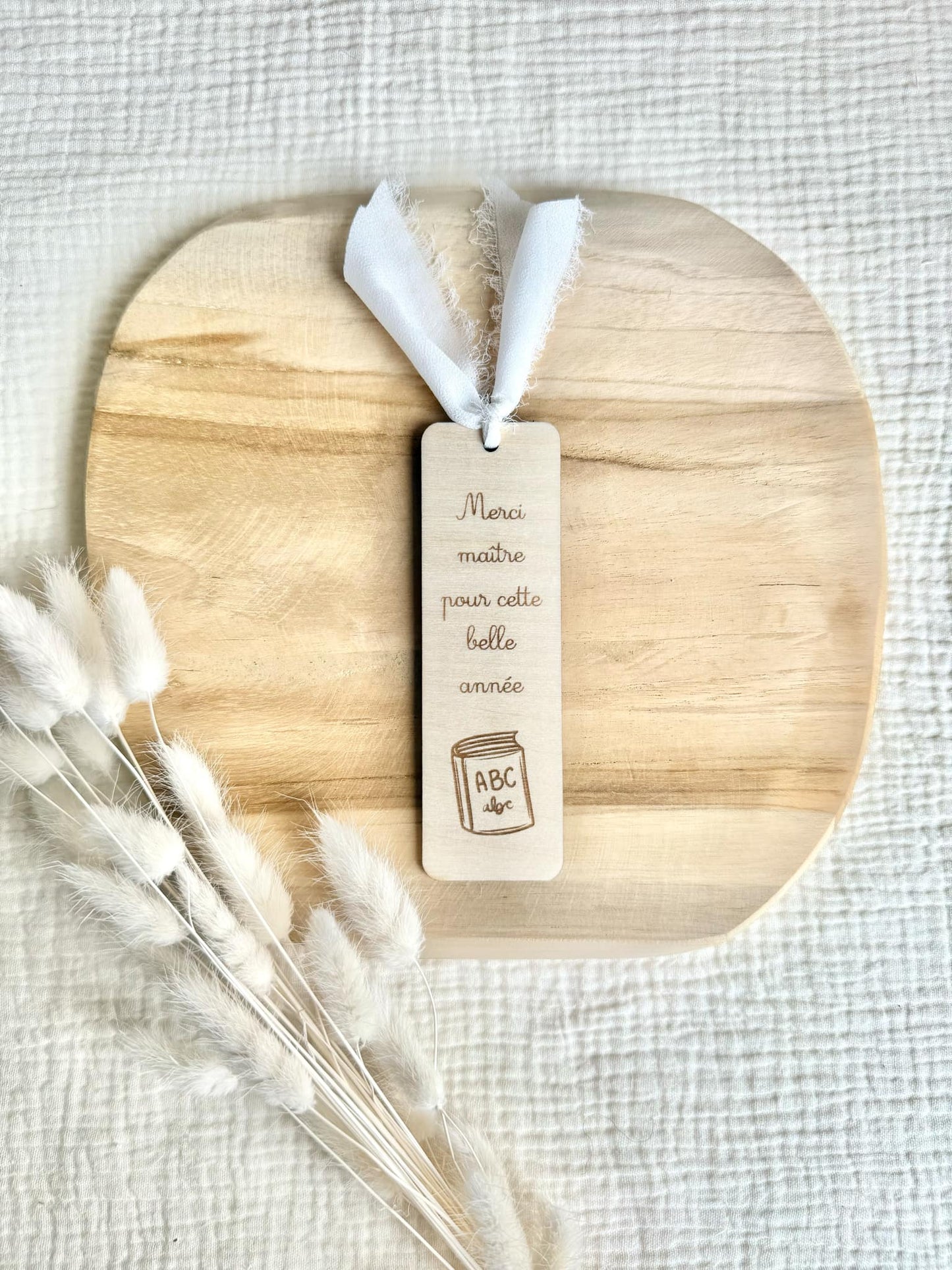 Marque page "Merci Maître pour cette belle année"