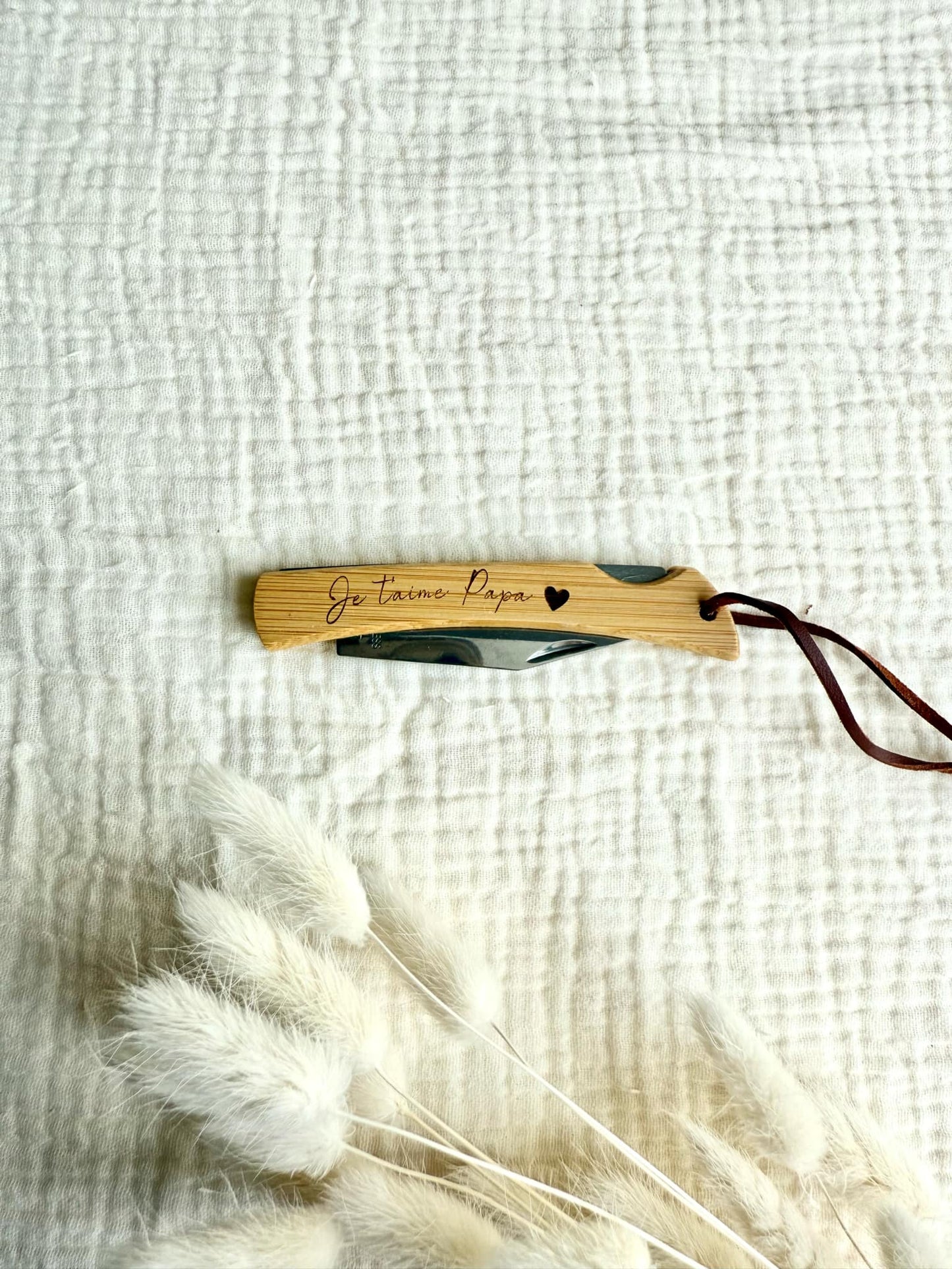 Couteau de poche "Je t'aime Papa"
