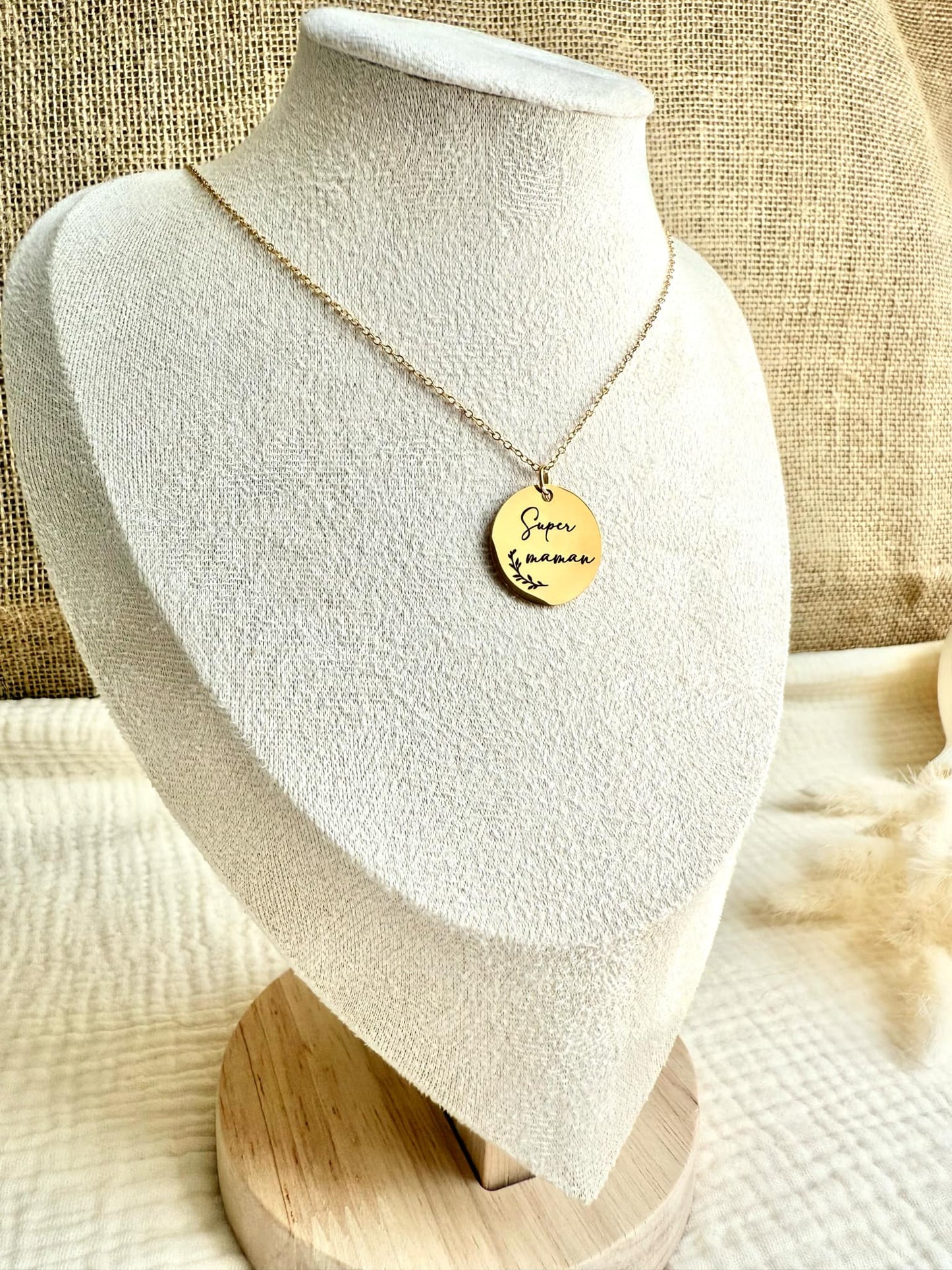 Collier "Super Maman"