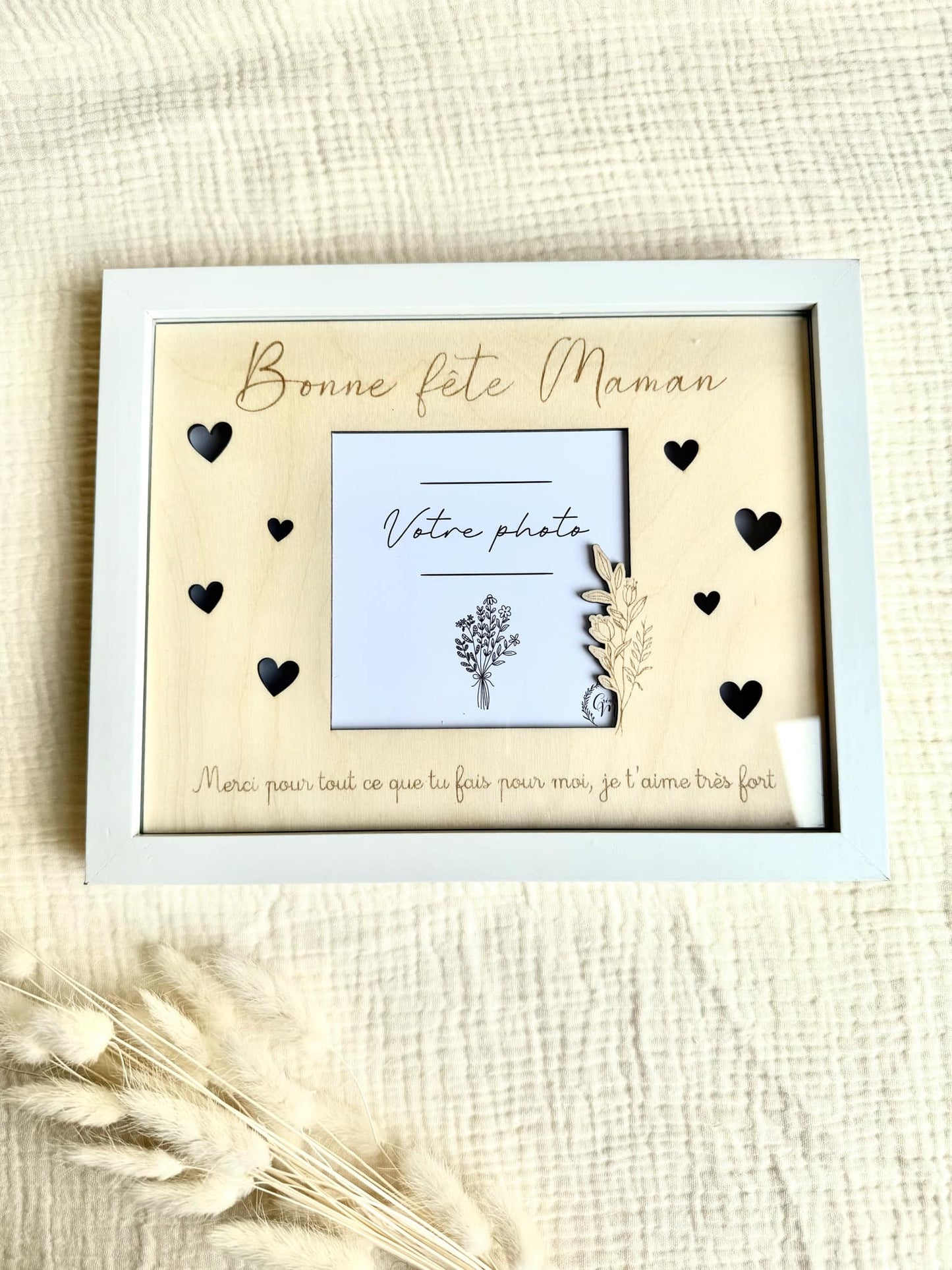 Cadre lumineux Maman