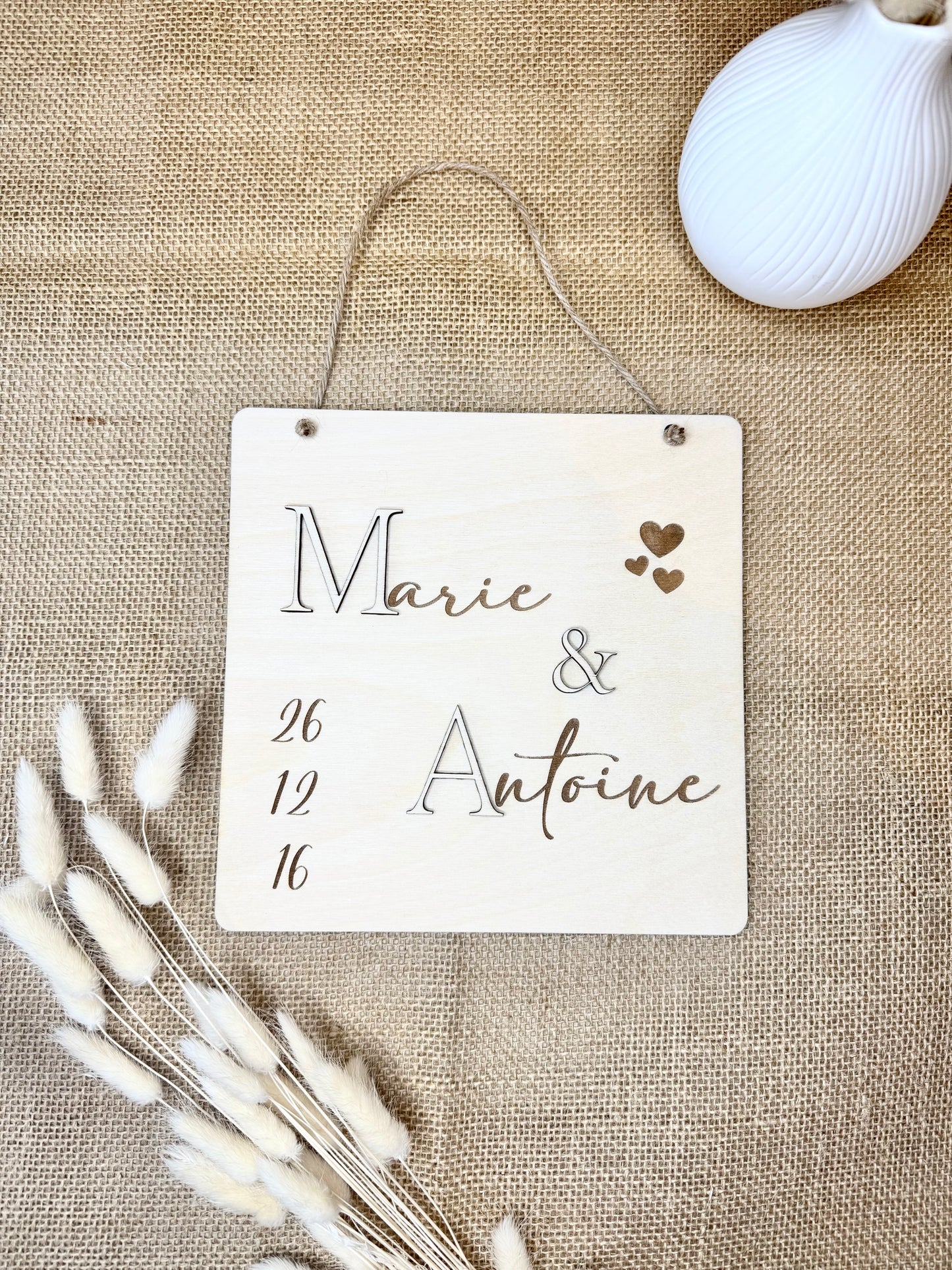 Pancarte Couple initiale