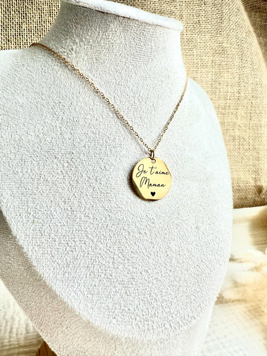 Collier "Je t'aime Maman"