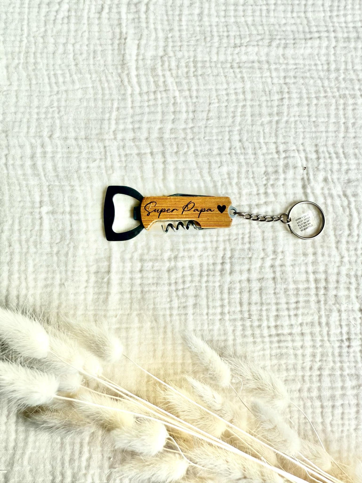 Porte clé multifonction Super Papa