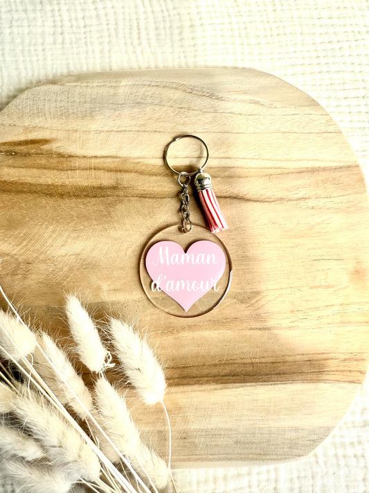Porte clé Maman d'Amour