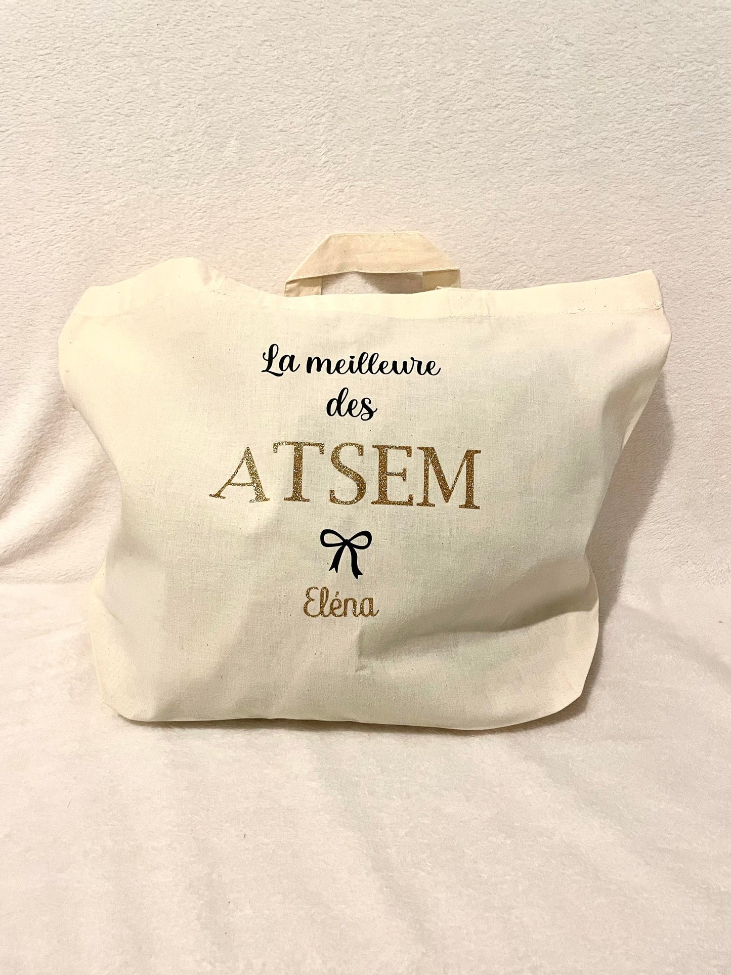 Grand tote bag La meilleure des Atsem