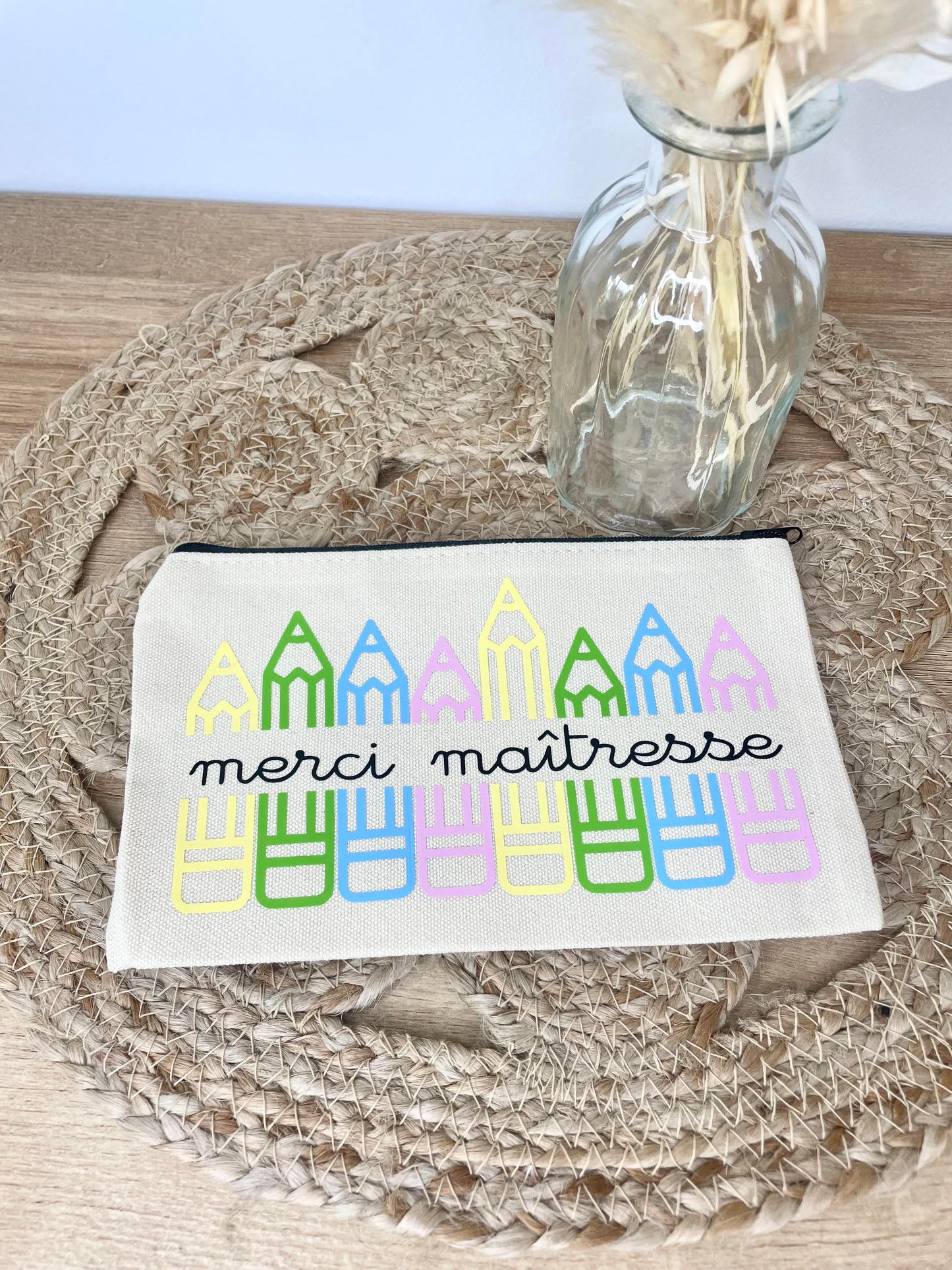 Pochette merci maîtresse