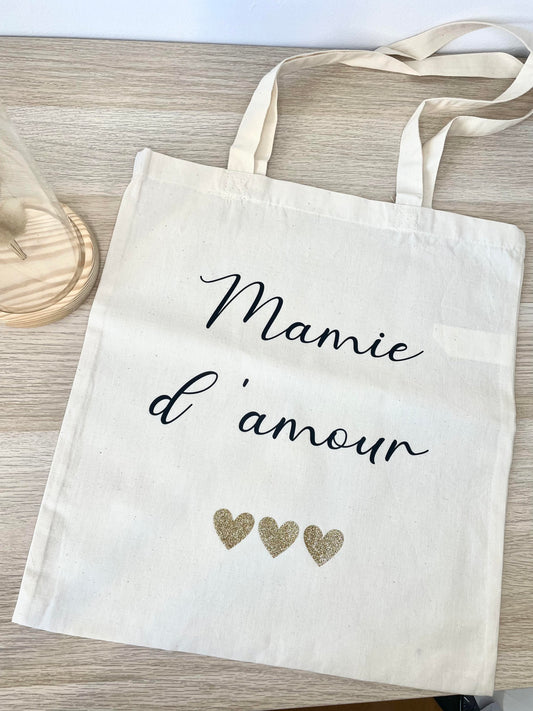 Tote bag Mamie d'amour