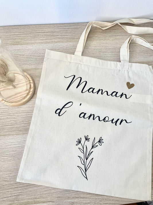 Tote bag Maman d'amour