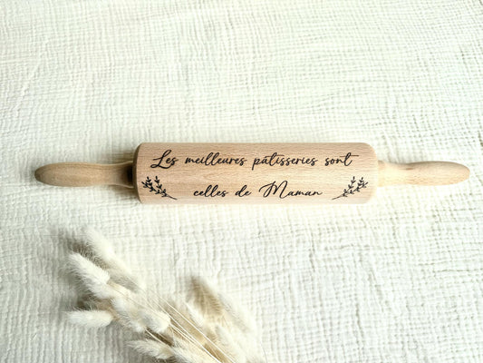 Rouleau à pâtisserie "Pâtisseries de Maman"