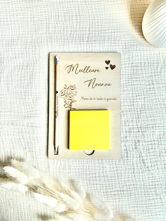 Support à post-it Nounou