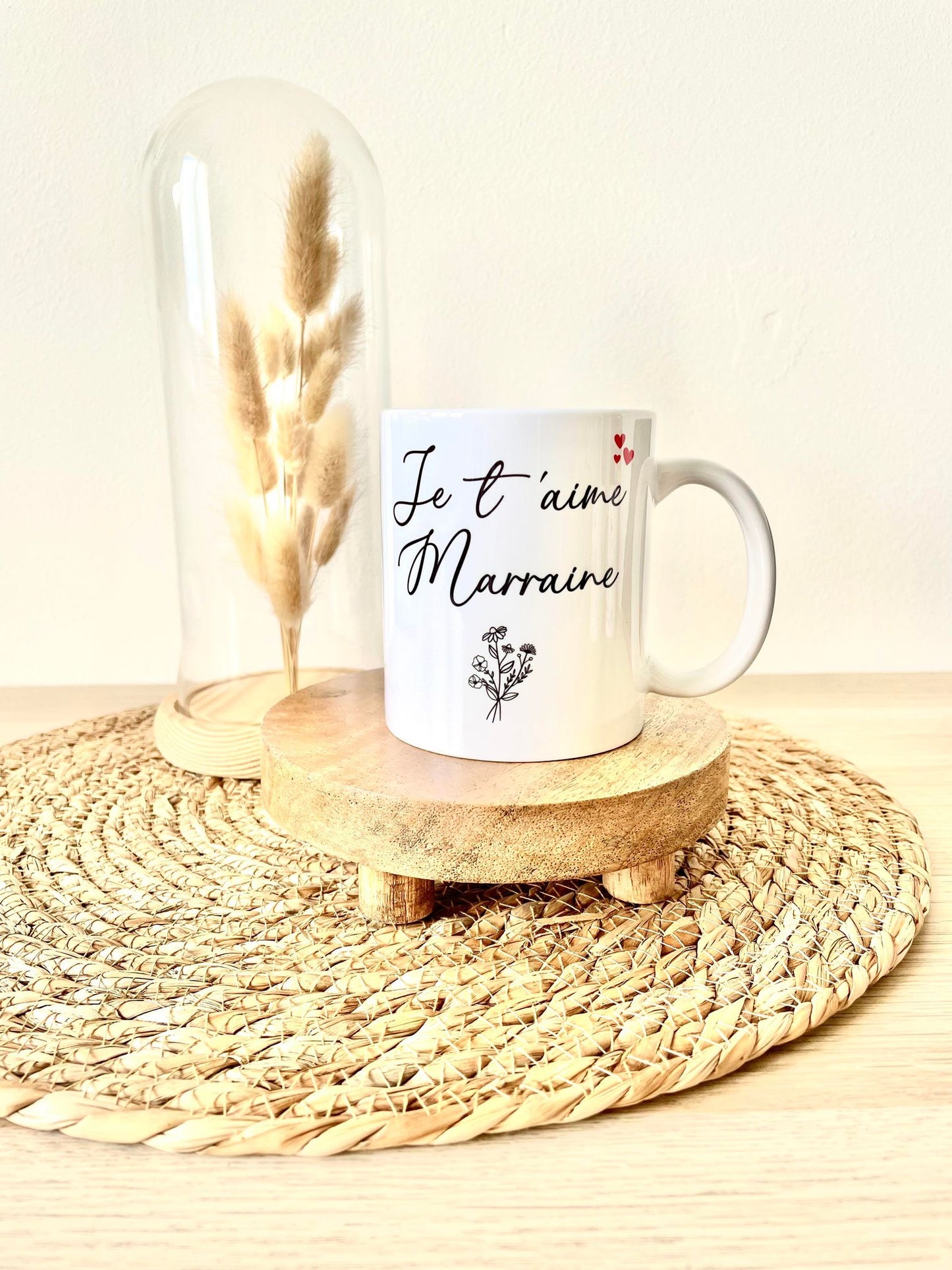 Mug Je t'aime Marraine