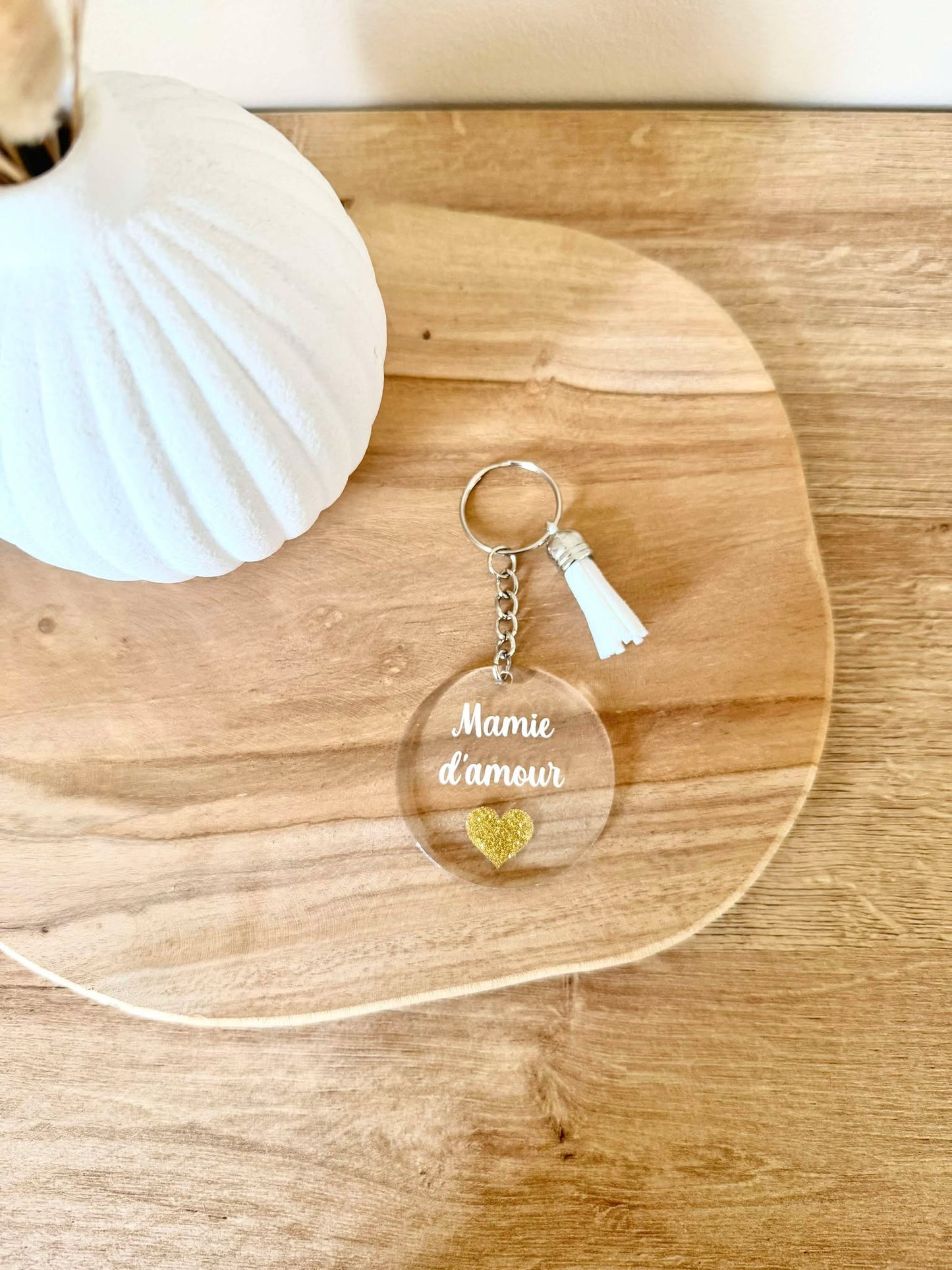 Porte clé Mamie d'Amour
