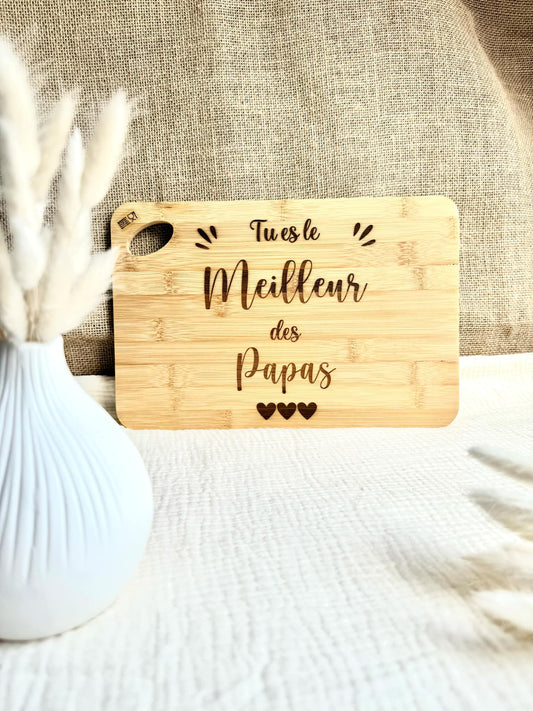 Planche à découper Meilleur papa