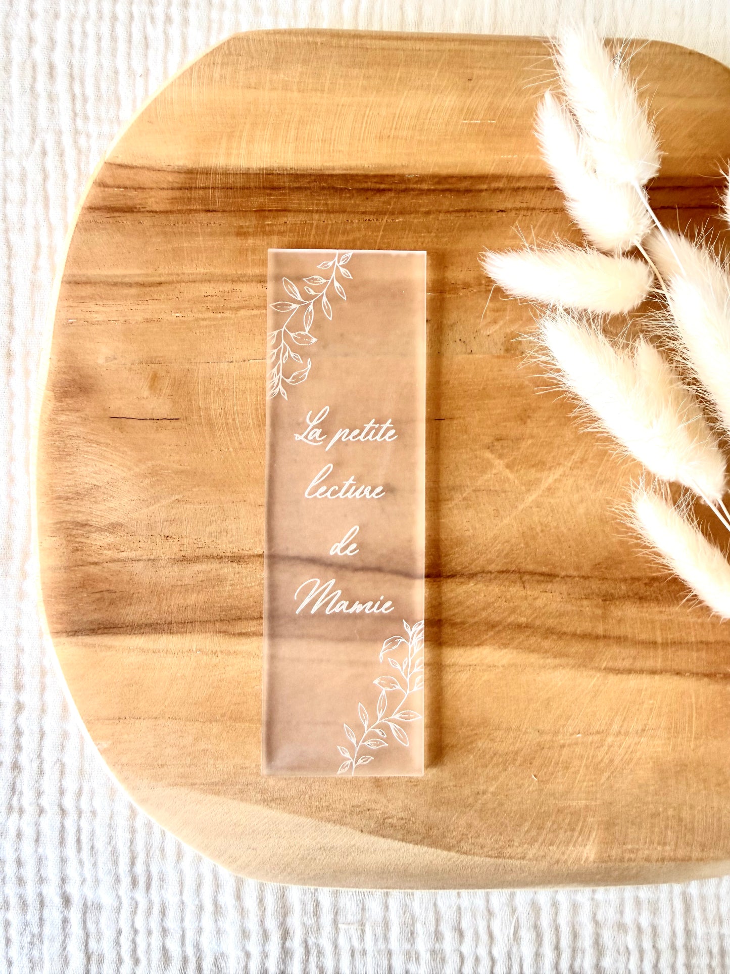 Marque page givré Mamie