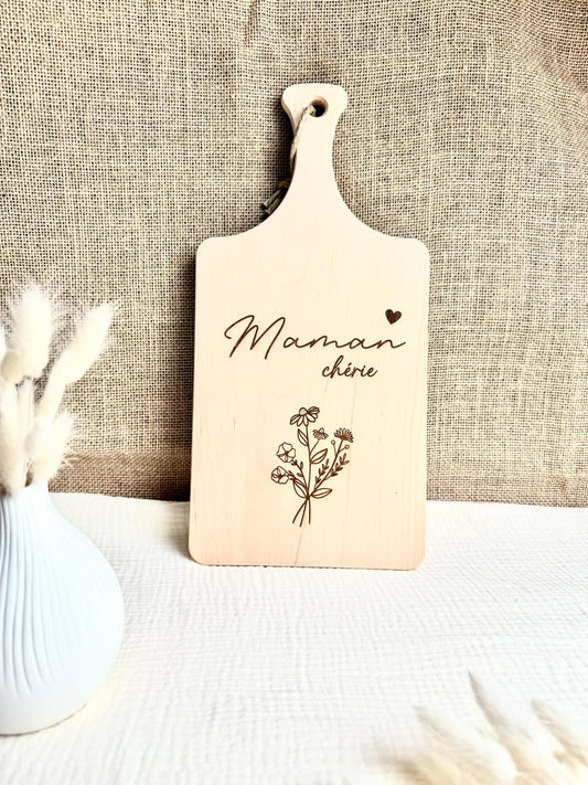 Planche à découper Maman chérie