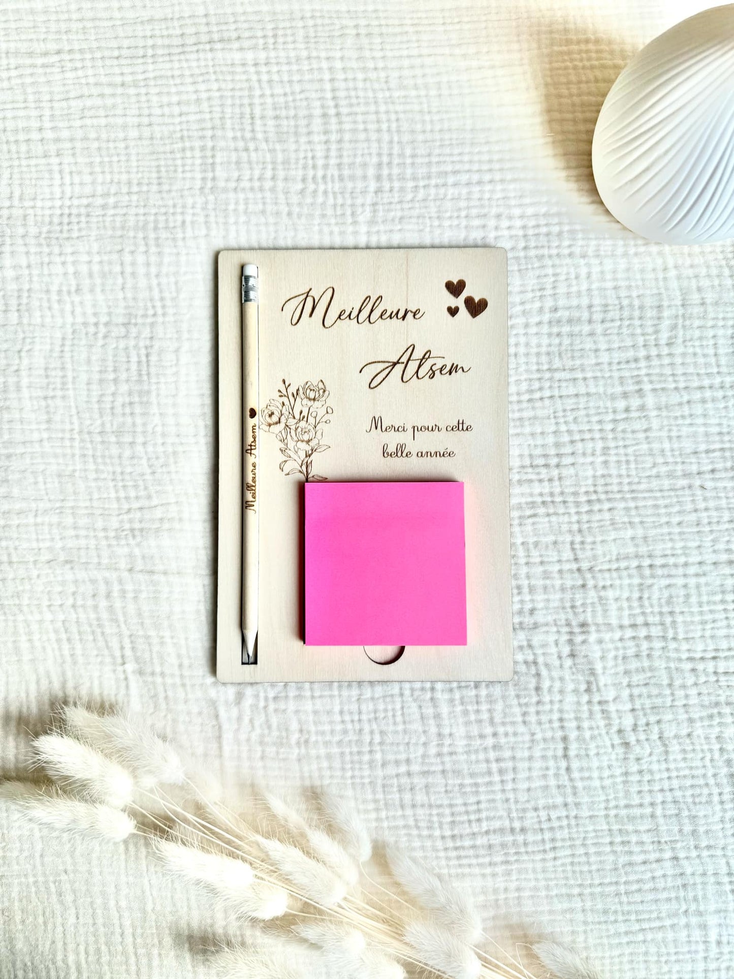 Support à post-it Meilleure ATSEM