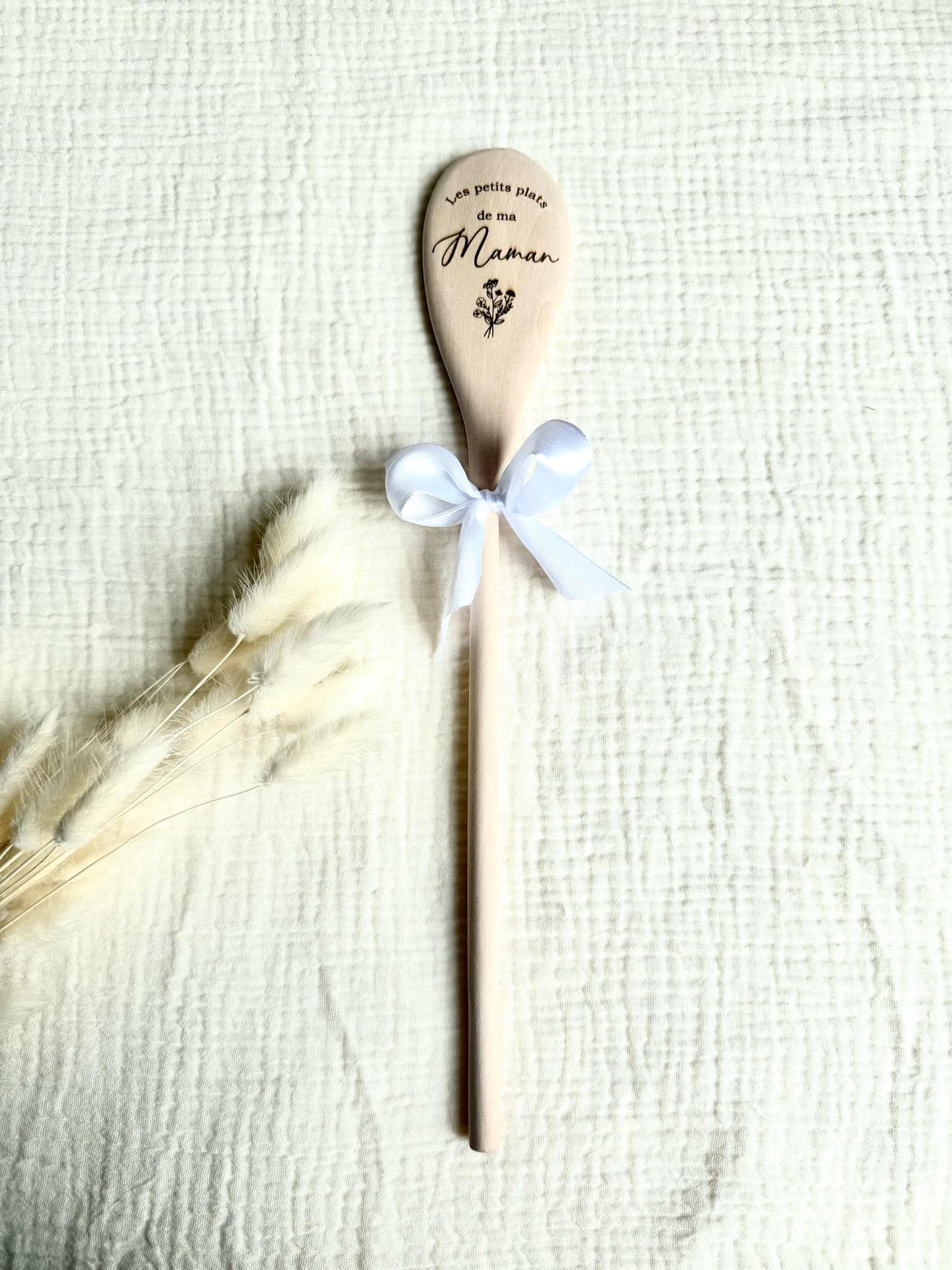 Cuillère en bois Les petits plats de Maman
