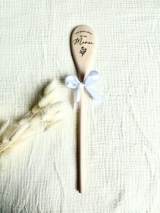 Cuillère en bois Les petits plats de Maman