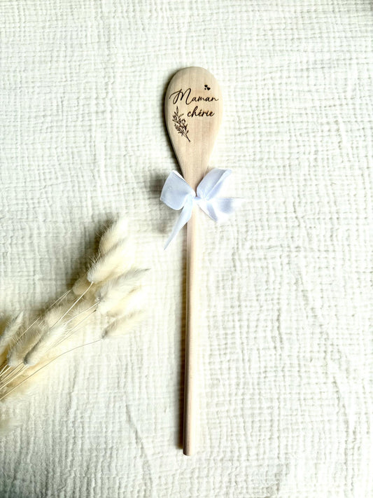 Cuillère en bois Maman Chérie