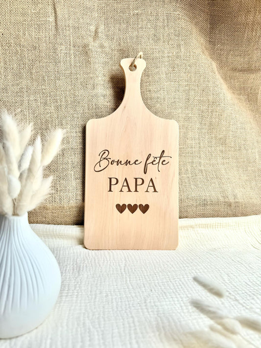 Planche à découper Bonne fête Papa