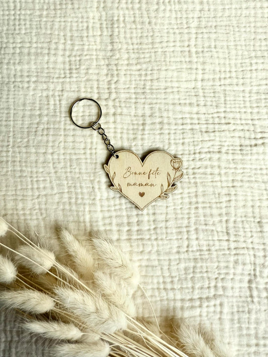 Porte clé Bonne fête Maman