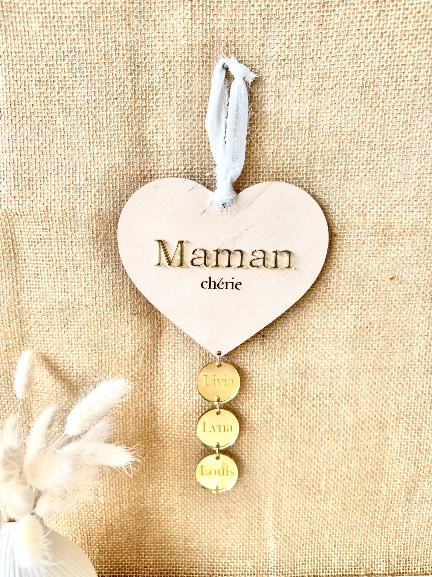 Décoration à suspendre Maman