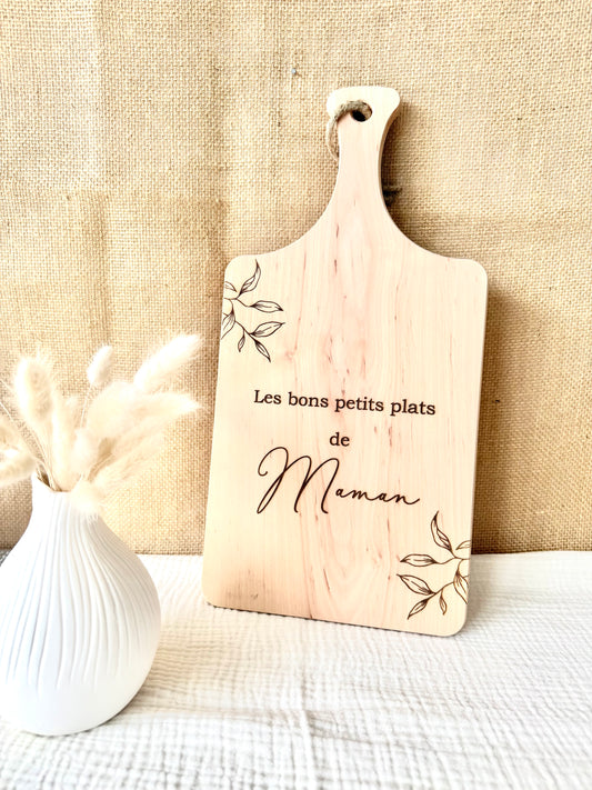 Planche à découper Maman