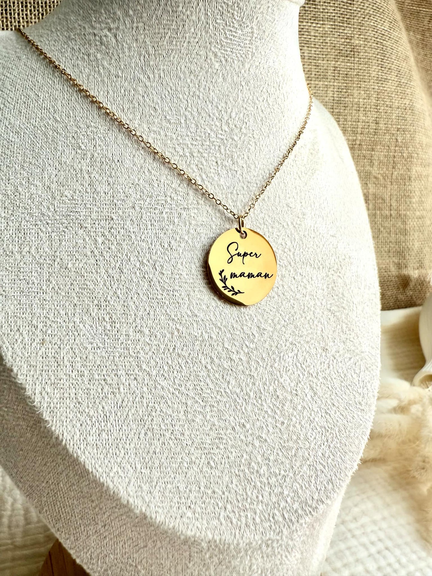 Collier "Super Maman"