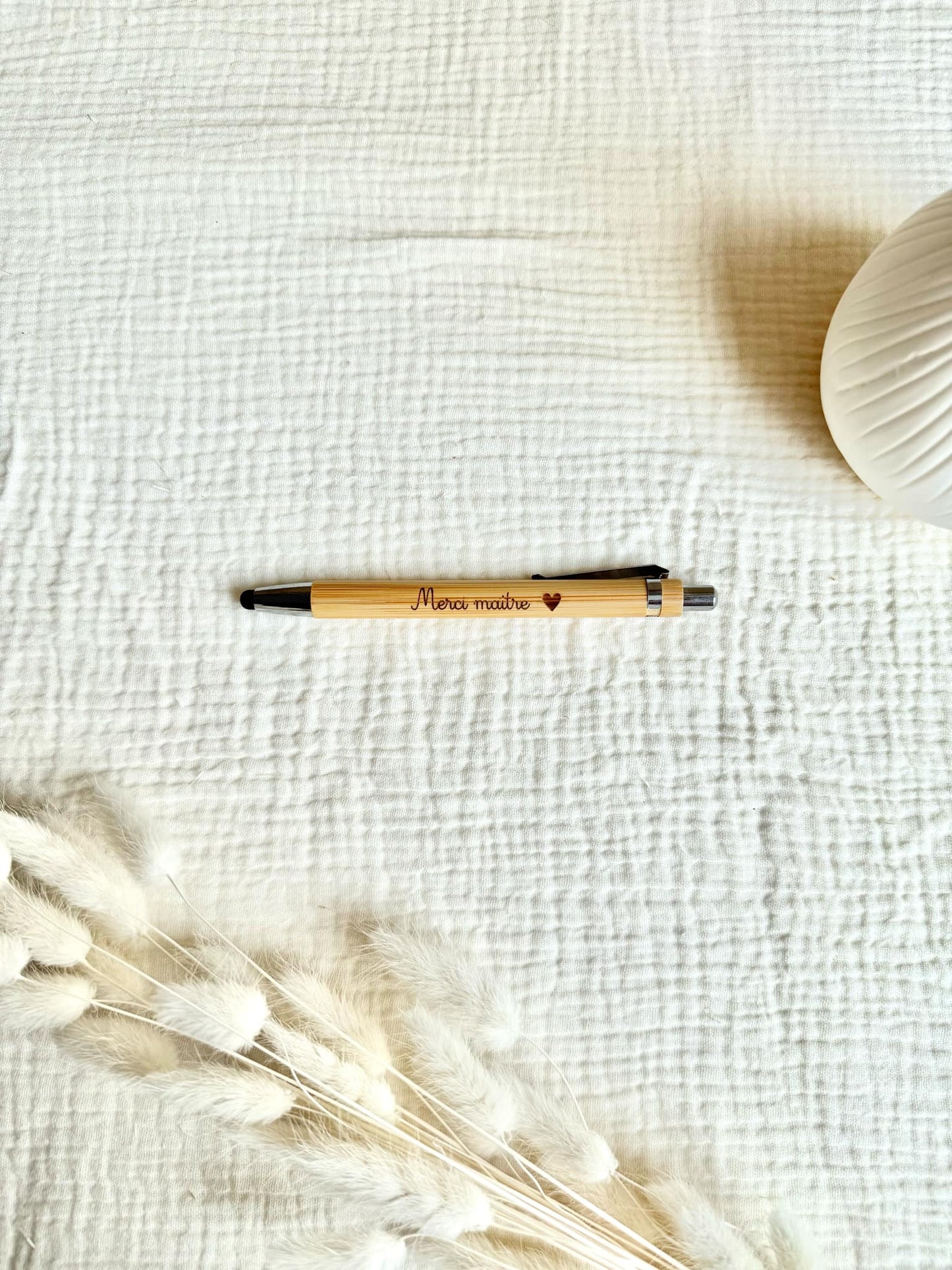 Stylo merci maître