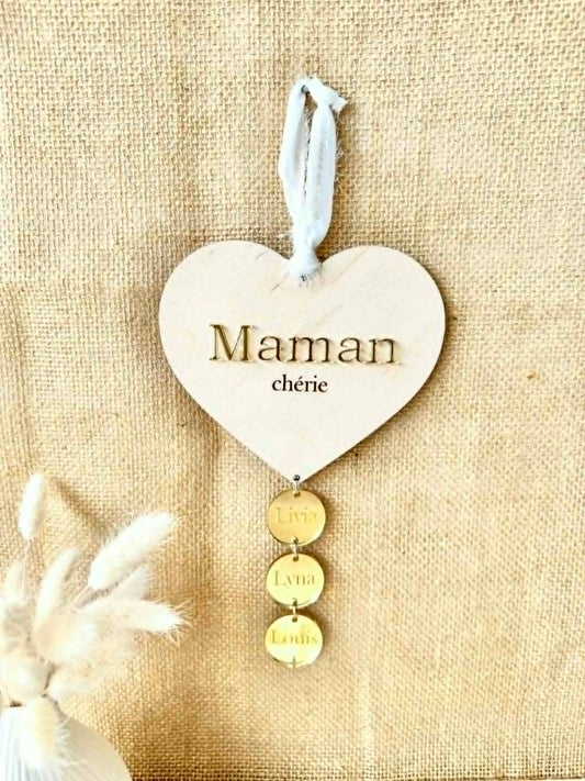 Décoration à suspendre Maman