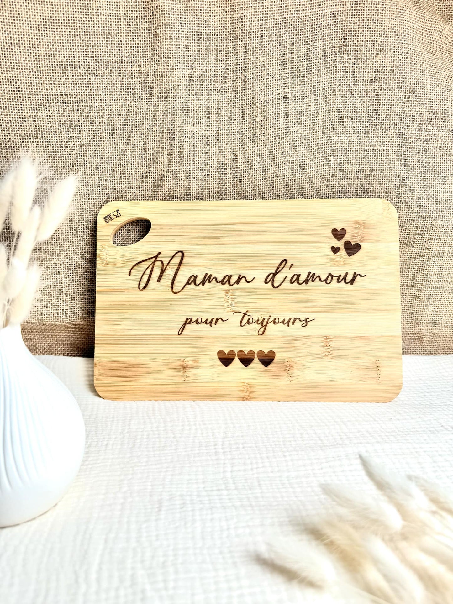 Planche à découper Maman d'amour