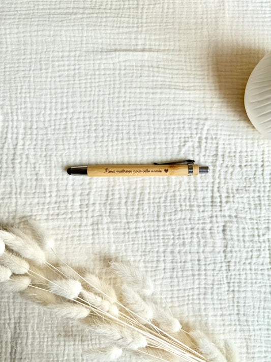 Stylo Merci maîtresse pour cette année