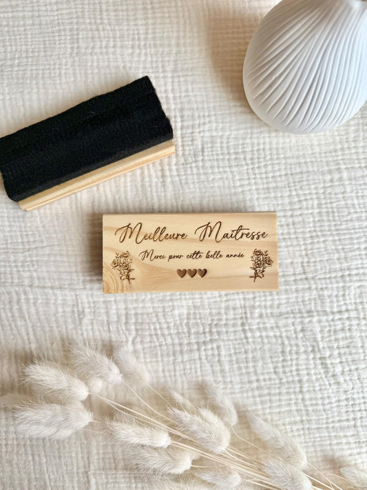 Tampon effaceur tableau Meilleure Maîtresse